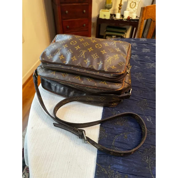 Louis Vuitton Brown & Tan Nile Monogram Crossbody Bag - Picture 13 of 15